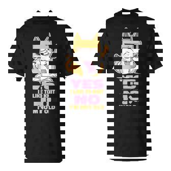 Oui J'aime Tricoter Non Je Ne Suis Pasieux Meme Knitting T-Shirt - Cadeauxyz