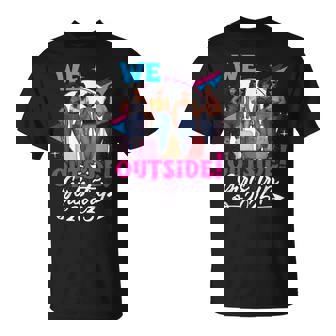 We Outside Girls Trip 2025 Afro Girls Black Together T-Shirt | Mazezy