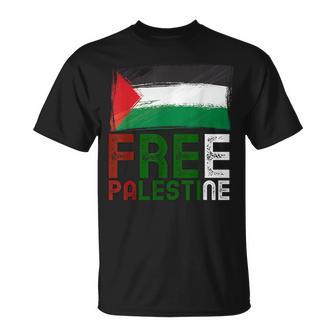 Palestina Libre Bandera Árabe Libre Gaza Palestina Camiseta unisex - Regaloses