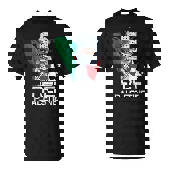 Palestine Girl Free Palestinecarfhemagh T-Shirt - Seseable