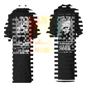 Panda Is Mypirit Animal かわいいパンダヴィンテージパンダ Tシャツ - Kawaiitshirt