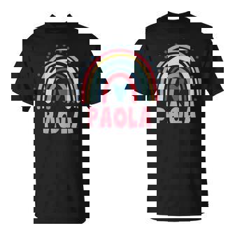 Paola Nombre Personalizado Mito Leyenda Rosa Fiesta De Cumpleaños Camiseta unisex - Regaloses