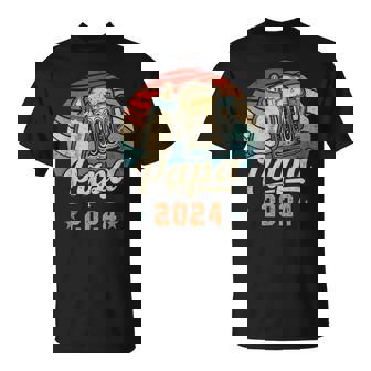 Papa 2024 年のパパ 初めての父の日 若いパパ 新しいパパ Tシャツ - Kawaiitshirt