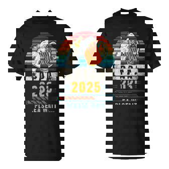Papa 2025 Annonce De Bébé Futur Papa Futur Père T-Shirt - Cadeauxyz