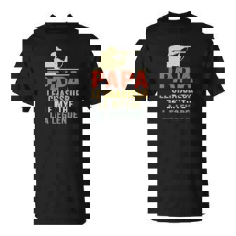 Papa Le Chasseur Le Mythe La Legende T-Shirt - Cadeauxyz