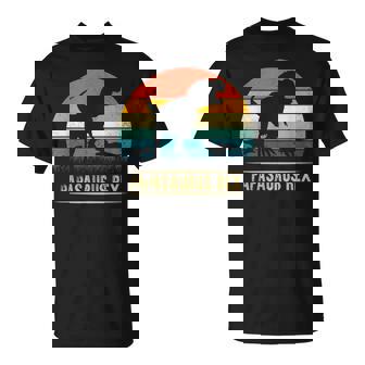 Papa-Saurus Rex Drôle Dinosaure Cadeau De La Fête Des Pères T-Shirt - Cadeauxyz