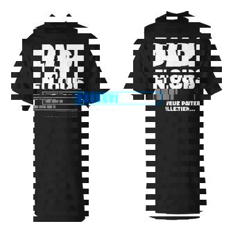 Papi En Cours Idée Annonce Grossesse Futur Papi T-Shirt - Cadeauxyz