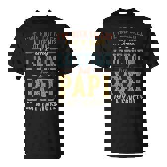 Papi Is My Favorite Name Father's Day Papi T-Shirt | Mazezy
