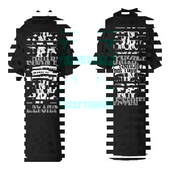 Papy Fete Des Grands Peres Pour Papy Exceptionnel T-Shirt - Cadeauxyz