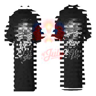 Patriotic American Us Flag 4Th Of July Happy 4Th Of July T-Shirt - Thegiftio