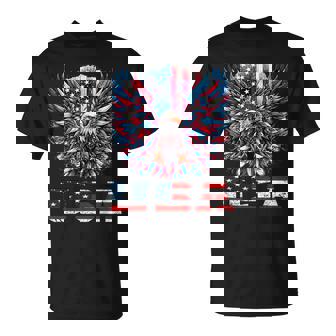 Patriotic Eagle Usa Flag Graphic T-Shirt - Thegiftio UK