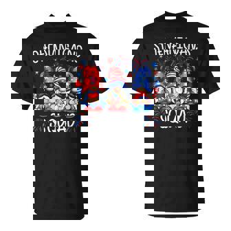 Patriotic Gnomes 4Th Of July Shenanigans Squad T-Shirt - Thegiftio