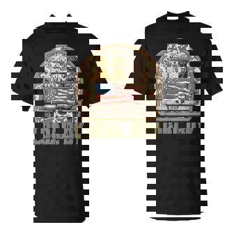 Patriotic Local Boy Labrador Dogs Usa Camo Truck T-Shirt - Monsterry