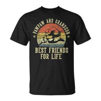 Pawpaw And Grandson Best Friends For Life Pawpaw T-Shirt - Thegiftio UK