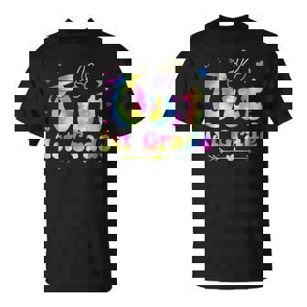 Peace Out 1St Grade Tie Dye Last Day Of School Graduation T-Shirt - Monsterry