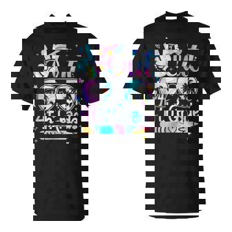 Peace Out Fourth Grade Cute Tie Dye Last Day Of 4Th Grade T-Shirt - Thegiftio UK
