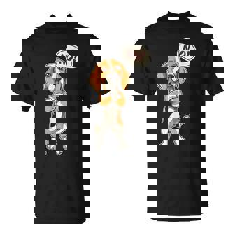 Perro Beagle Obstinado Perro Divertido Para Los Amantes Del Beagle Camiseta unisex - Regaloses