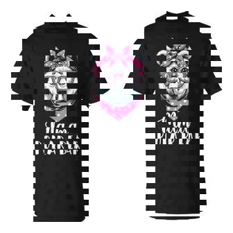 Pink Bandana Glasses Polar Bear Mama Mother’S Day T-Shirt - Monsterry