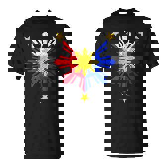 Pinoy フィリピン国旗 太陽 Tシャツ - Kawaiitshirt