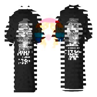Pitbull Mom Pit Bull Terrier Owner T-Shirt - Monsterry