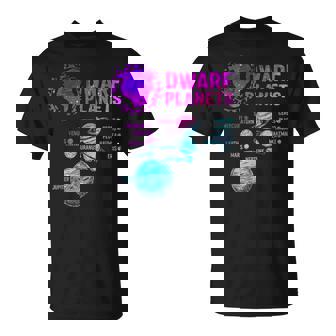 Planetas Enanos Ciencia Espacioistema De Astronomíaolar Niños Camiseta unisex - Regaloses