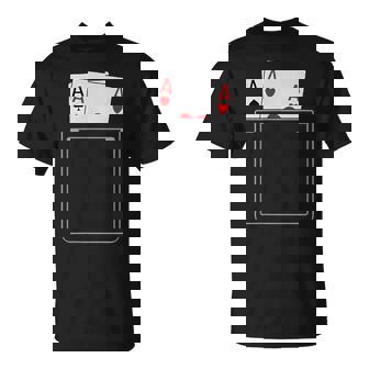 Pocket Aces Pokerpades & Heart 面白いポーカー ギフト Tシャツ - Kawaiitshirt