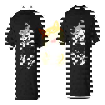 Pockethiba Inu Feet Cute Doge Akita Dog Lover Owner Tシャツ - Kawaiitshirt