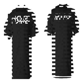 Police 警察 けいさつ Keisatsu Cop Police Officer Tシャツ - Kawaiitshirt