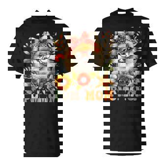 Pomeranian Mom Dog Lover Mother's Day Retro Floral Women T-Shirt - Monsterry