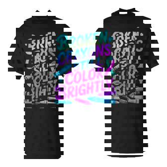 Positive Motivational Support Suicide Prevention Awareness T-Shirt - Monsterry