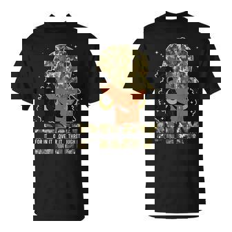 Pray On It Pray Over It Black Woman Afro Christian Sayings T-Shirt - Thegiftio UK