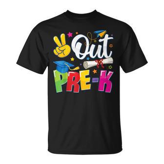Out Pre K Graduation 2025 Preschool Graduate 2025 T-Shirt - Thegiftio UK