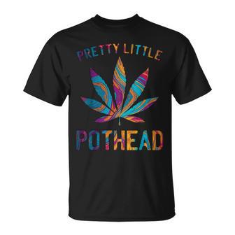 Pretty Little Pothead Weed Cannabis T-Shirt - Thegiftio
