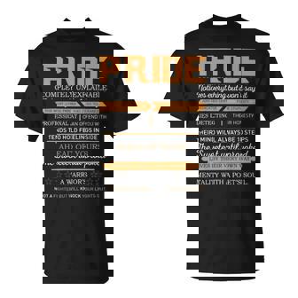 Pride Completely Unexplainable Notices Everything But Won’T Say It Name T-Shirt | Seseable CA