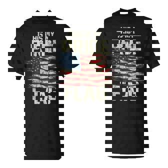 This Is My Pride Flag Usa American 4Th Of July Patriotic T-Shirt | Mazezy