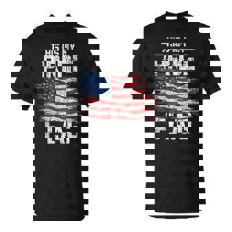 This Is My Pride Flag Usa American 4Th Of July Patriotic T-Shirt - Monsterry