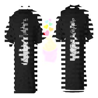 Pride レズビアン ゲイバイセクシャル トランスジェンダー 指 ハート付き Tシャツ - Kawaiitshirt