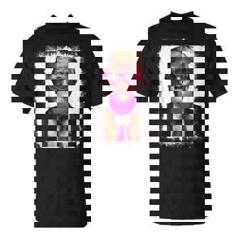 Pro Trump Bubble Gum Pink Glasses Donald Trump Tシャツ - Kawaiitshirt