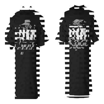 Prom Squad 2025 White And Silver T-Shirt - Thegiftio