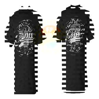 Promoted To Grandpa Est 2026 Grandparents Baby Announcement T-Shirt | Mazezy