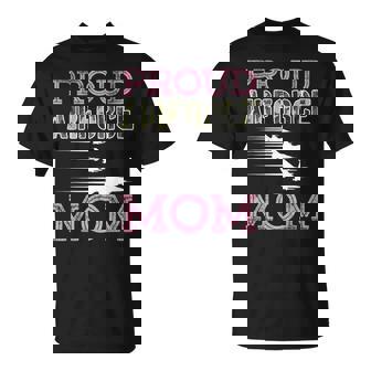 Proud Air Force Mom Mother's Day Veterans T-Shirt - Monsterry