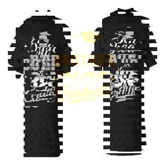 Proud Brother Of A Class Of 2025 Graduate Senior Graduation T-Shirt | Mazezy