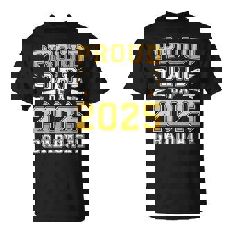 Proud Dad Of A 2025 Graduate Class Of 2025 Graduation T-Shirt | Mazezy