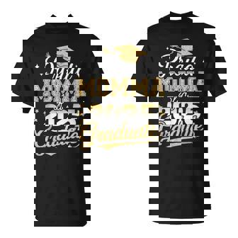 Proud Momma Of A Class Of 2025 Graduate Senior Graduation T-Shirt - Thegiftio UK