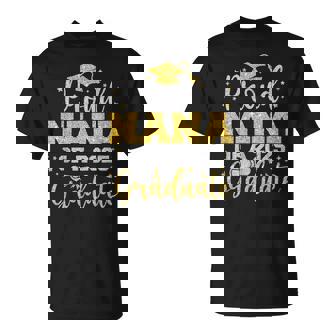 Proud Nana Of A 2025 Senior Graduate Family Graduation 2025 T-Shirt - Thegiftio