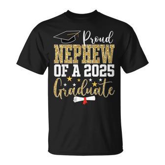 Proud Nephew Of A 2025 Graduate Nephew Graduation 2025 T-Shirt - Thegiftio UK