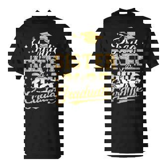 Proud Sister Of A Class Of 2025 Graduate Senior Graduation T-Shirt | Mazezy