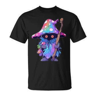 Psychedelic Festival Trippy Wizard Edm Rave T-Shirt - Thegiftio UK