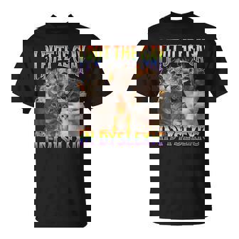 I Put The Gay In Dyslexic Cat Meme Bootleg Retro T-Shirt - Thegiftio