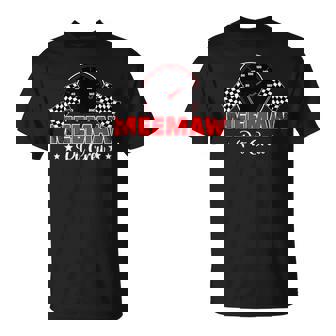 Race Car Racing Family Meemaw Pit Crew Birthday Party T-Shirt - Monsterry